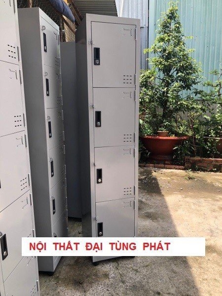 Tủ locker 4 cánh - Inox Đại Tùng Phát - Công Ty TNHH Sản Xuất Thương Mại Dịch Vụ Inox Đại Tùng Phát